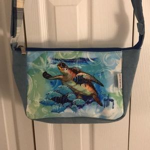 SEA TURTLE CROSSBODY BAG BY GUY HARVEY